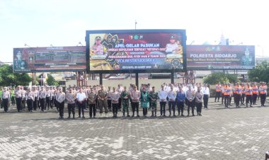 Operasi-Ketupat-Semeru-2025,-Polresta-Sidoarjo-Siap-Wujudkan-Mudik-Aman,-Keluarga-Nyaman