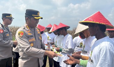 Safari-Ramadhan-Kapolresta-Sidoarjo-Sosialisasikan-Mudik-Aman-Keluarga-Nyaman-Ke-Warga-Desa-Bulang