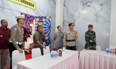 Polres-Ponorogo-Siapkan-Posyan-Fasilitas-Lengkap-dari-Pijat-Hingga-Bengkel-Gratis-Bagi-Pemudik