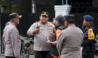 Buka-Pos-Penitipan-Motor-Gratis-Bagi-Pemudik-Kapolres-Pasuruan-Juga-Perintahkan-Anggota-Patroli-Rumah-Kosong