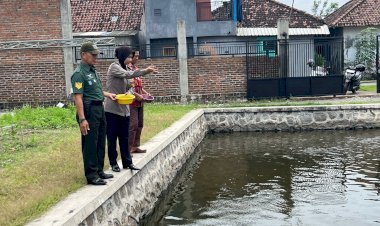 Tiga-Pilar-Wonoayu-Kompak-Tinjau-Budidaya-Ikan-Gurami-di-Desa-Mojorangagung