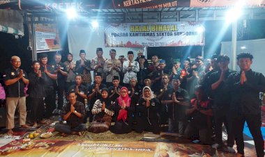 Polresta-Sidoarjo-Gelar-Silaturahmi-Kamtibmas-dan-Ajak-Sukseskan-Program-Ketahanan-Pangan-Nasional