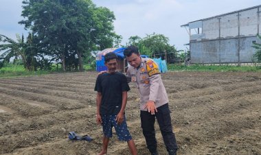 Polsek-Tulangan-Polresta-Sidoarjo-Tinjau-Kesiapan-Lahan-P2B-untuk-Dukung-Program-Asta-Cita