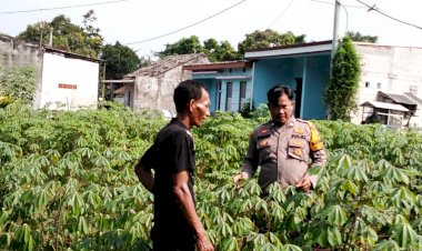 Polsek-Prambon-Apresiasi-Warga-Tanam-Singkong