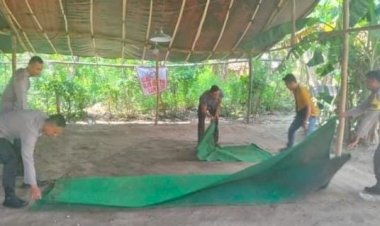 Polisi-Bongkar-Arena-Judi-Sabung-Ayam-di-Bagor-Nganjuk