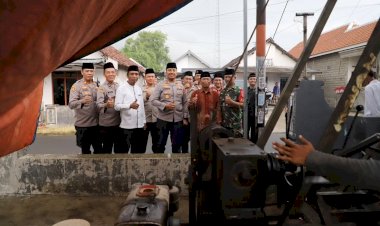 Polres-Kediri-Bangun-Sumur-Bor-Bantu-Kebutuhan-Air-Bersih-Warga-Desa-Belor