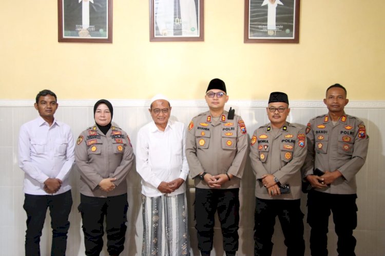 Kapolres Sumenep Jalin Silaturahmi Dengan Ketua PCNU Perkuat Sinergi Jaga Kamtibmas