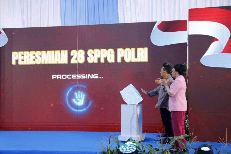 Kapolri Resmikan SPPG di 28 Titik di Indonesia, Dukung Program MBG