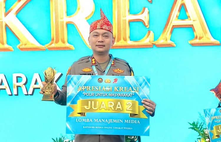 Polres Sumenep Raih Juara II Lomba Manajemen Media Tingkat Nasional di Hari Bhayangkara ke-79