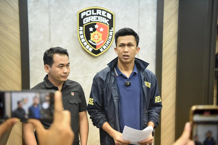 Polisi Amankan Tersangka Pencabulan Anak Dibawah Umur di Gresik