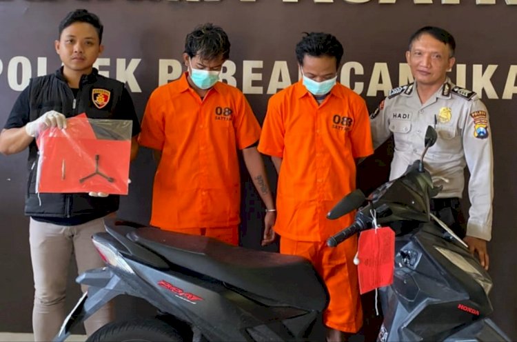Polisi Berhasil Amankan Komplotan Pencuri Motor Toko Listrik Jagalan Surabaya