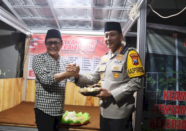 Polresta Banyuwangi Perkuat Sinergi Jaga Kamtibmas Melalui Siskamling