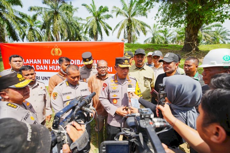 Kapolri Tinjau Kesiapan Lokasi Huntap Polri seluas 6 5 Ha di Aceh Tamiang