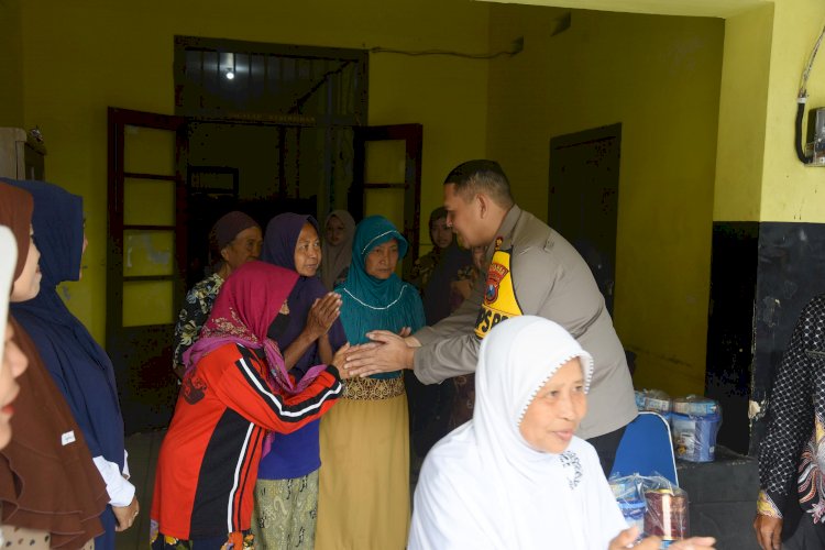 Polri Peduli Polres Bondowoso Salurkan Bantuan dan Kunjungi Panti Jompo