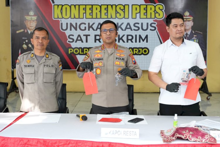 Polresta Sidoarjo Ungkap Pencurian Brankas di Taman Pinang Indah, Pelaku Sindikat Lintas Provinsi
